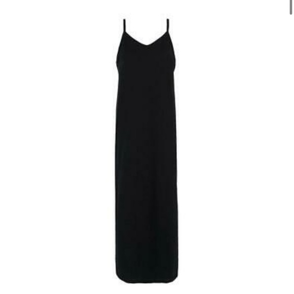 NIKE size XS-SM black scoop neck dress sleeveless ,side slits NWT - Picture 4 of 8